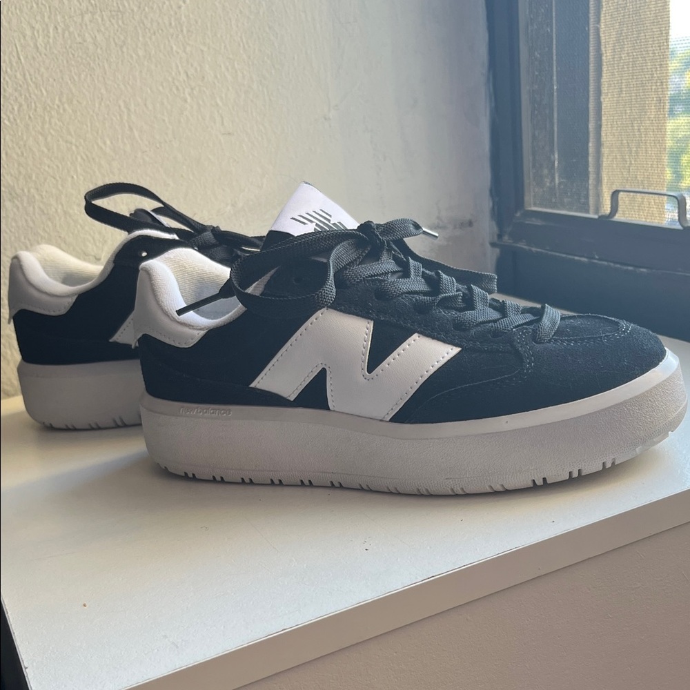 New Balance Black and White Sneakers